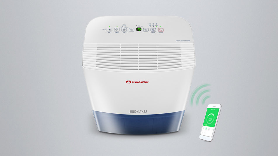 Αφυγραντήρας Inventor Eva II Pro Wi-Fi (με Ιονιστή) – Cool-Art